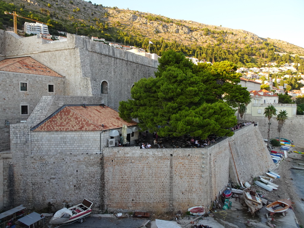 The Revelin Fortress, viewed from the top of the northeastern city walls