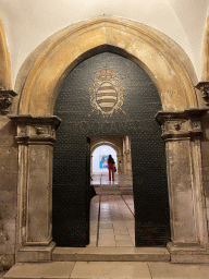 Gate and interior of the Sponza Palace