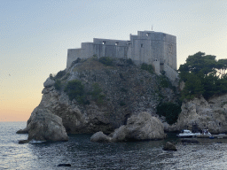 Kolorina Bay and Fort Lovrijenac, viewed from Bokar Beach