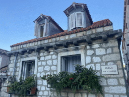 Facade of a house at the Ulica Svete Marije street