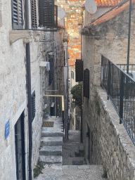 The Ulica od Domina street, viewed from the Ulica od Katela street