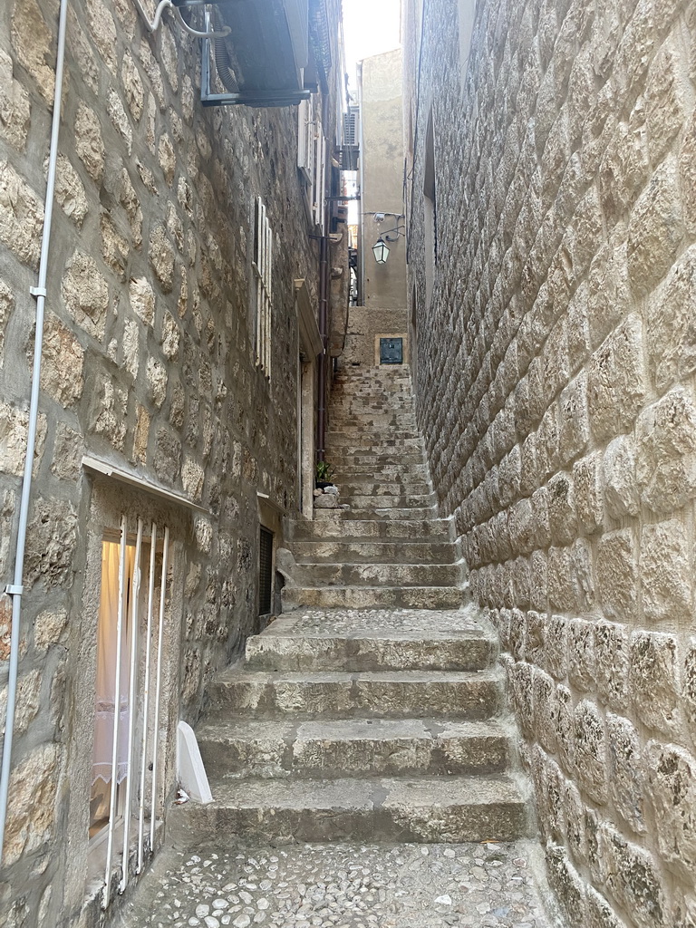 Staircase at the Ulica od Domina street