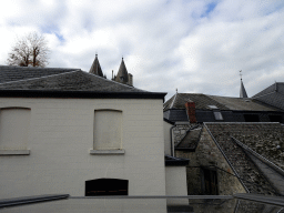 View from our bedroom at the top floor of our apartment La Tête en l`Air