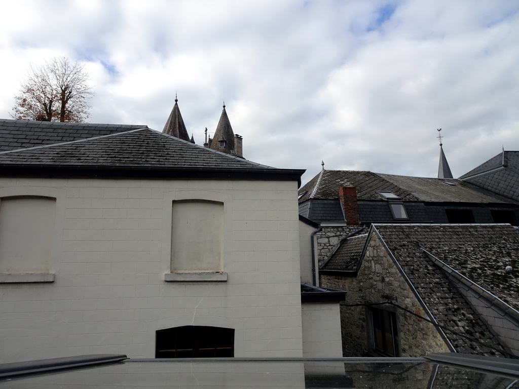 View from our bedroom at the top floor of our apartment La Tête en l`Air