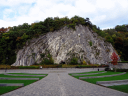 The Anticline Durbuy at the Chemin Touristique road