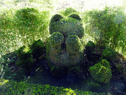 Bear topiary at the southwest side of the Topiary Park