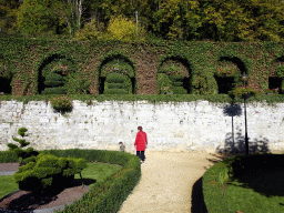 Miaomiao and Max at the southwest side of the Topiary Park