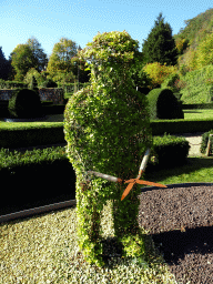 Gardener topiary at the southwest side of the Topiary Park