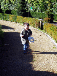 Max at the southwest side of the Topiary Park