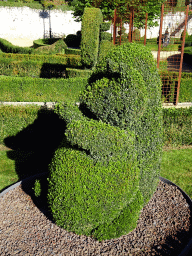 Topiary at the southwest side of the Topiary Park