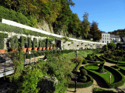 The northeast side of the Topiary Park, viewed from the terrace