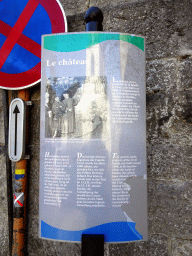 Information on the Durbuy Castle