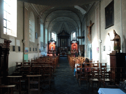 Nave and apse of the Église Saint-Nicolas church
