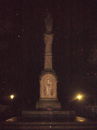 The Statue of Our Lady (Mariensäule), by night