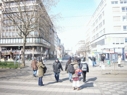 Miaomiao at the Konrad-Adenauer-Platz square