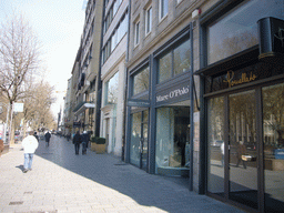 Shops at the Königsallee street
