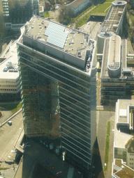 View on the Düsseldorf Stadttor, from the Günnewig Rheinturm Restaurant Top 180