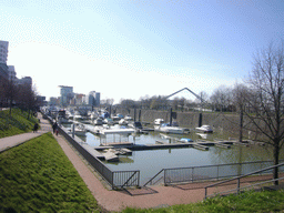 The harbour of Düsseldorf