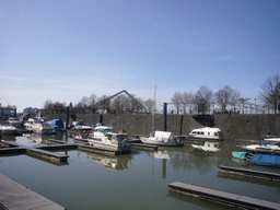 The harbour of Düsseldorf