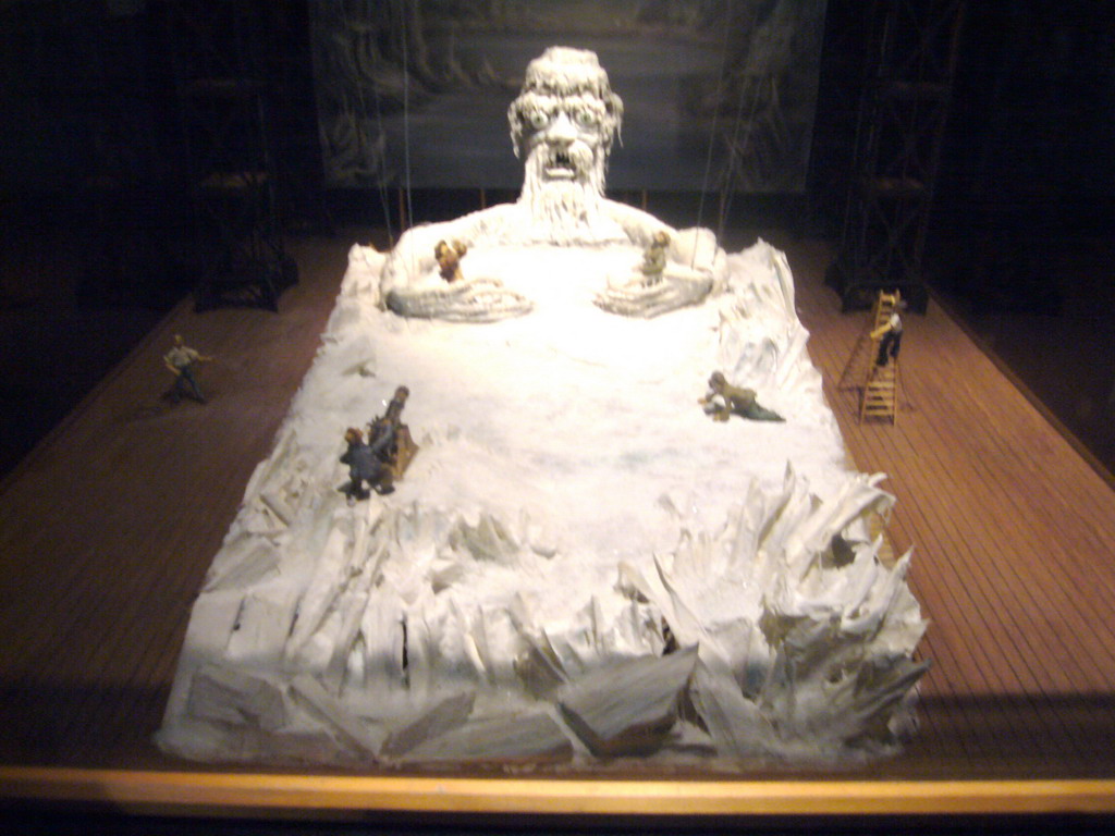 Scale model used in a movie, in the Filmmuseum Düsseldorf