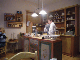 Inside the chocolate shop `Gut & Gerne`