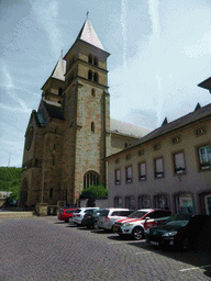 Front of the Basilica of St. Willibrord at the Porte St. Willibrord street