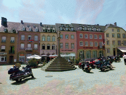 The Law Cross at the Place du Marché square