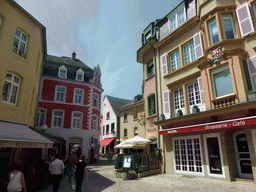 The northwest side of the Place du Marché square