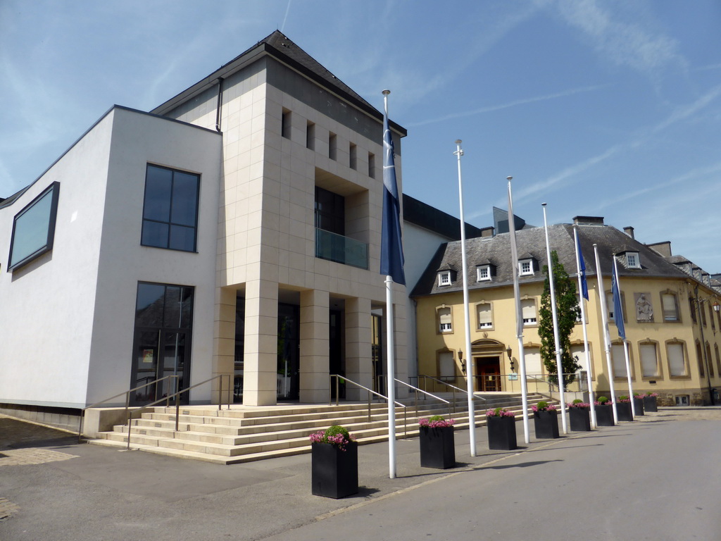 Front of the Centre Culturel at the Porte St. Willibrord street