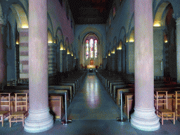 Nave, apse and altar of the Basilica of St. Willibrord