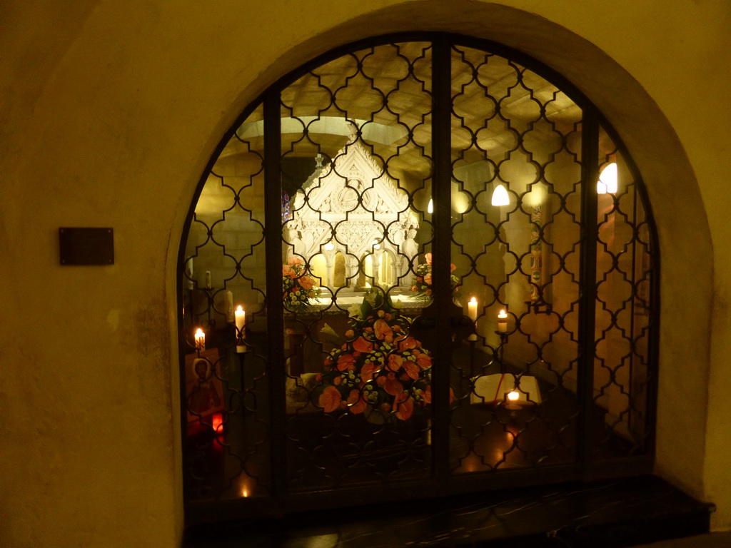 The Tomb of St. Willibrord in the crypt of the Basilica of St. Willibrord