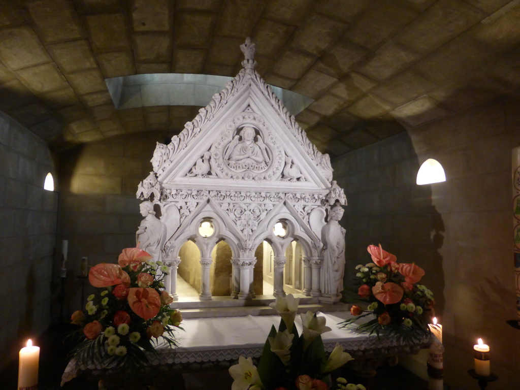 The Tomb of St. Willibrord in the crypt of the Basilica of St. Willibrord