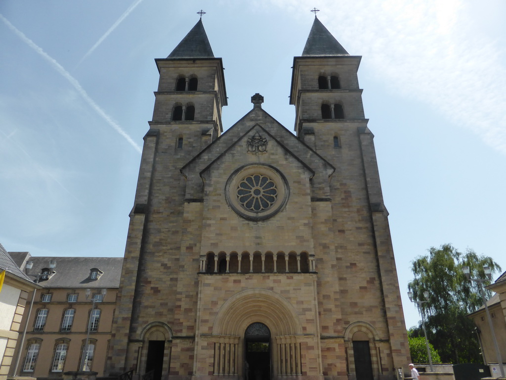 Front of the Basilica of St. Willibrord