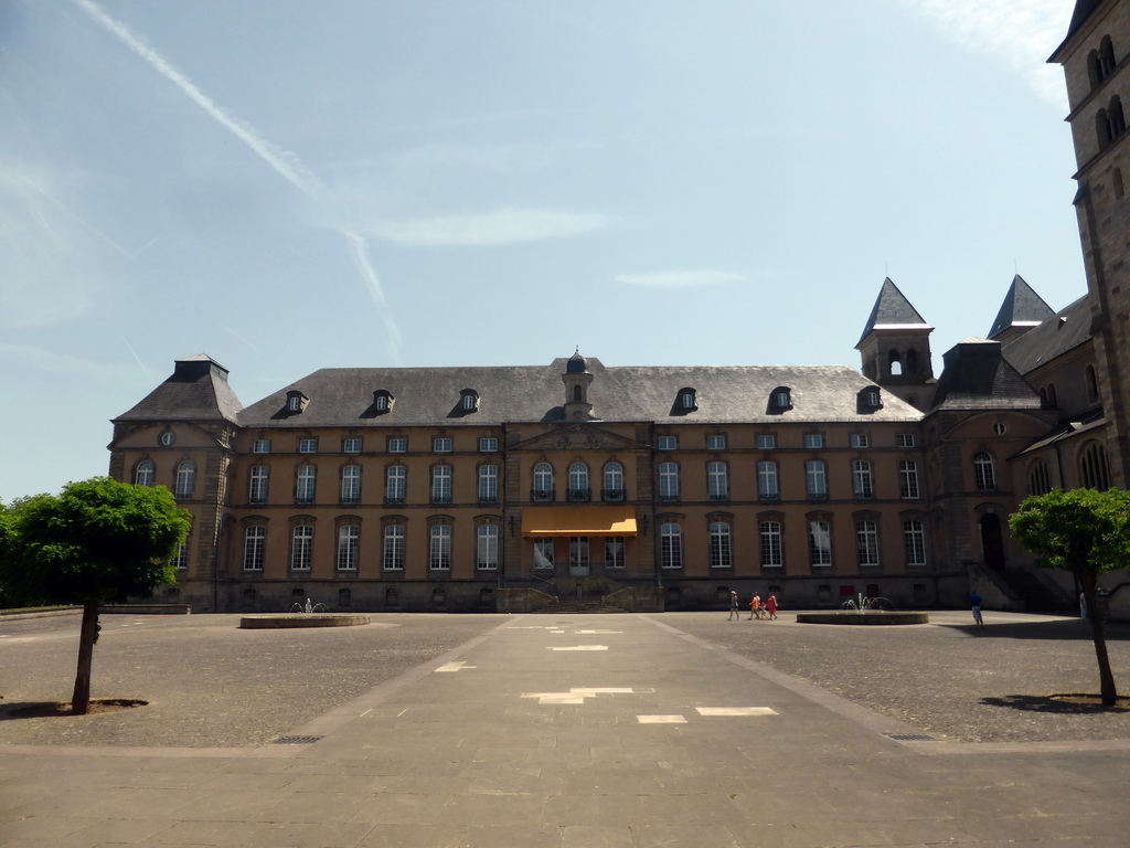 Outer square in front of the Abbey of St. Willibrord