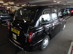Our taxi at Edinburgh Airport