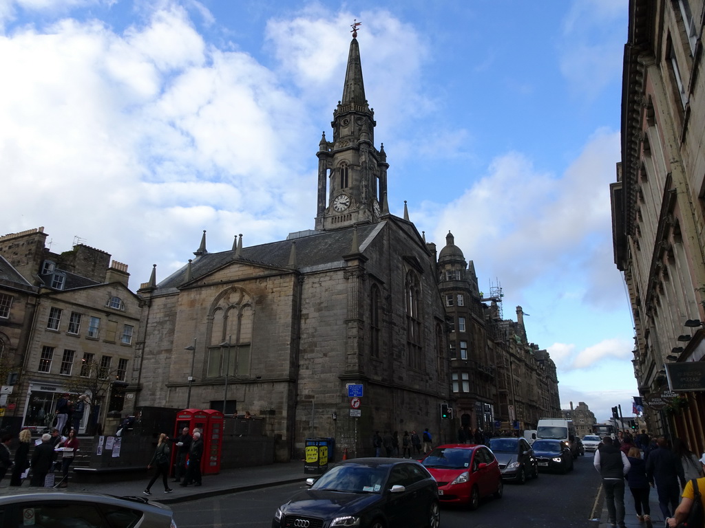 The Tron Kirk church at Hunter Square, viewed from South Bridge