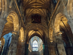 The transept and west side of the nave at St. Giles` Cathedral