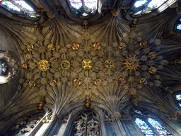 Ceiling of the Thistle Chapel at St. Giles` Cathedral