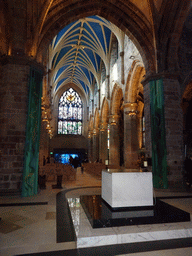 The Holy Table and the west side of the nave at St. Giles` Cathedral