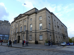 Front of the High Court at the Royal Mile