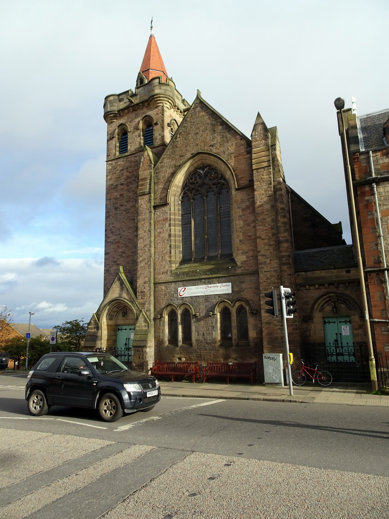 Front of the Kirk O` Field church at Pleasance