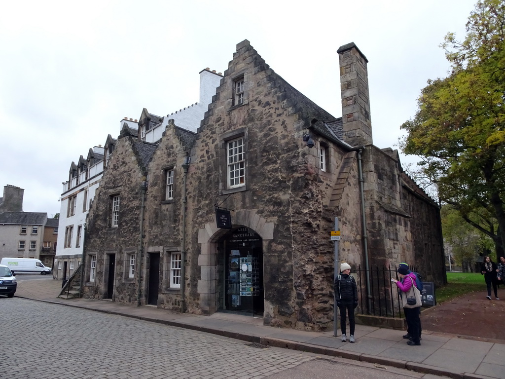 The Abbey Sanctuary Gift Shop of the Palace of Holyroodhouse, at the Abbey Strand