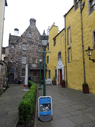 Entrance to the Museum of Edinburgh at the Royal Mile