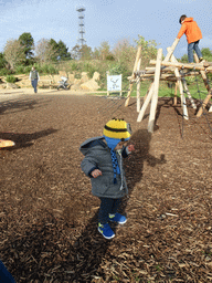 Max at the playground at the Hilltop at the Edinburgh Zoo