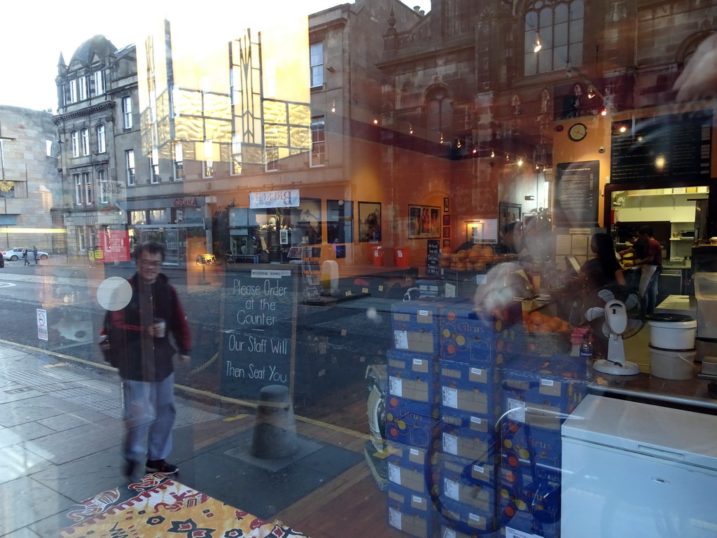 Interior of the Elephant House at George IV Bridge