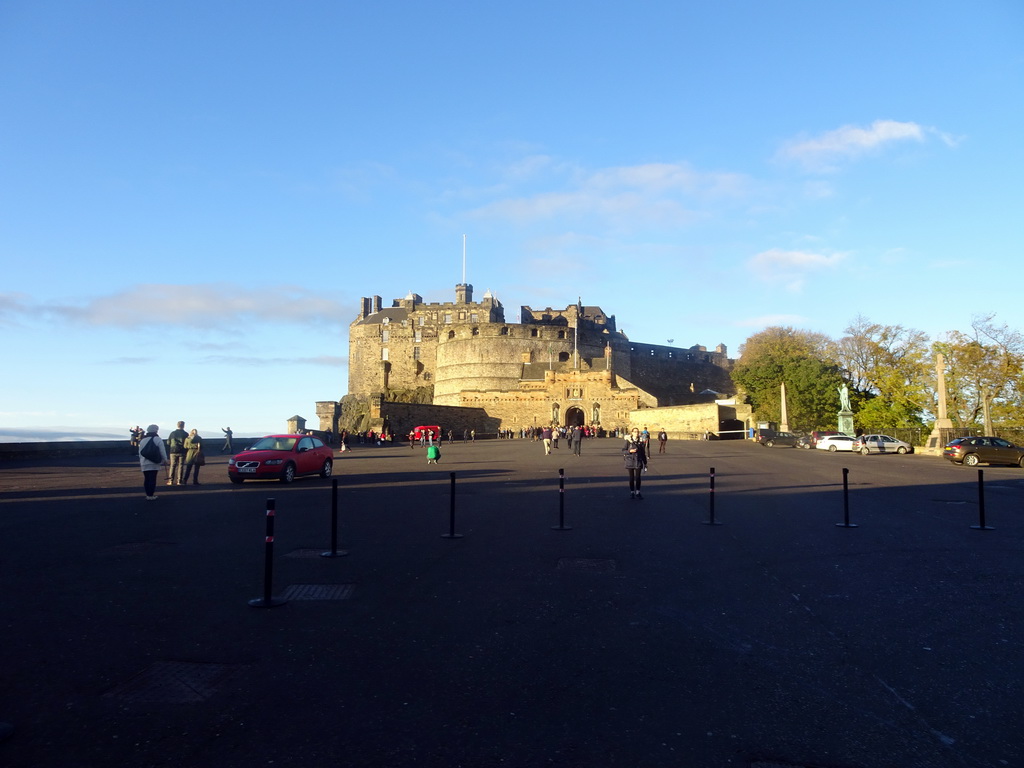 The Esplanade and the front of Edinburgh Castle