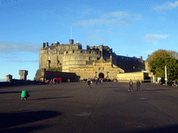 The Esplanade and the front of Edinburgh Castle