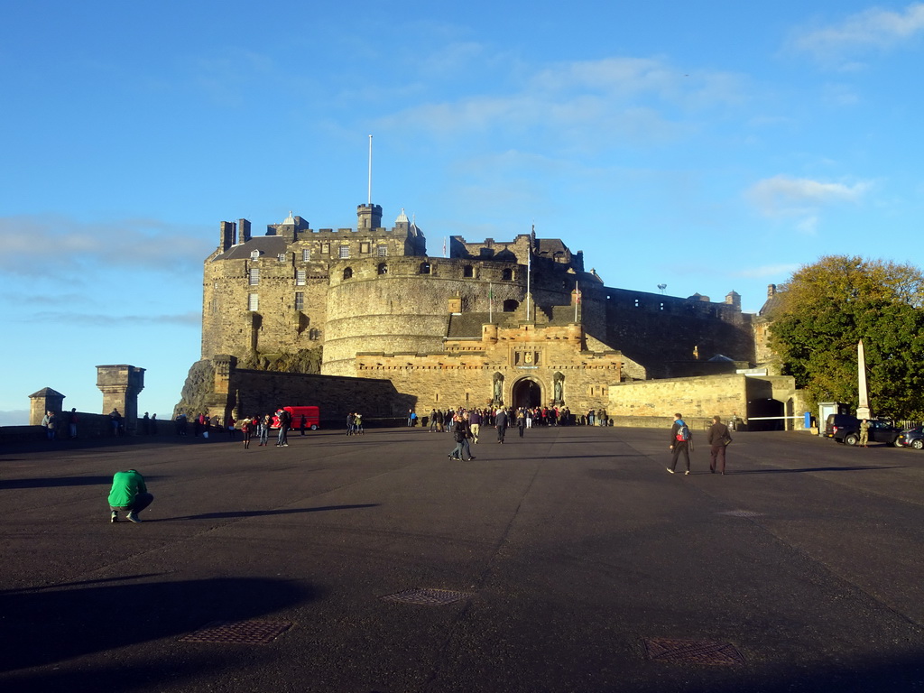 The Esplanade and the front of Edinburgh Castle