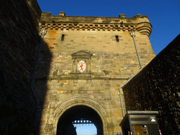 East side of the Argyle Tower at Edinburgh Castle