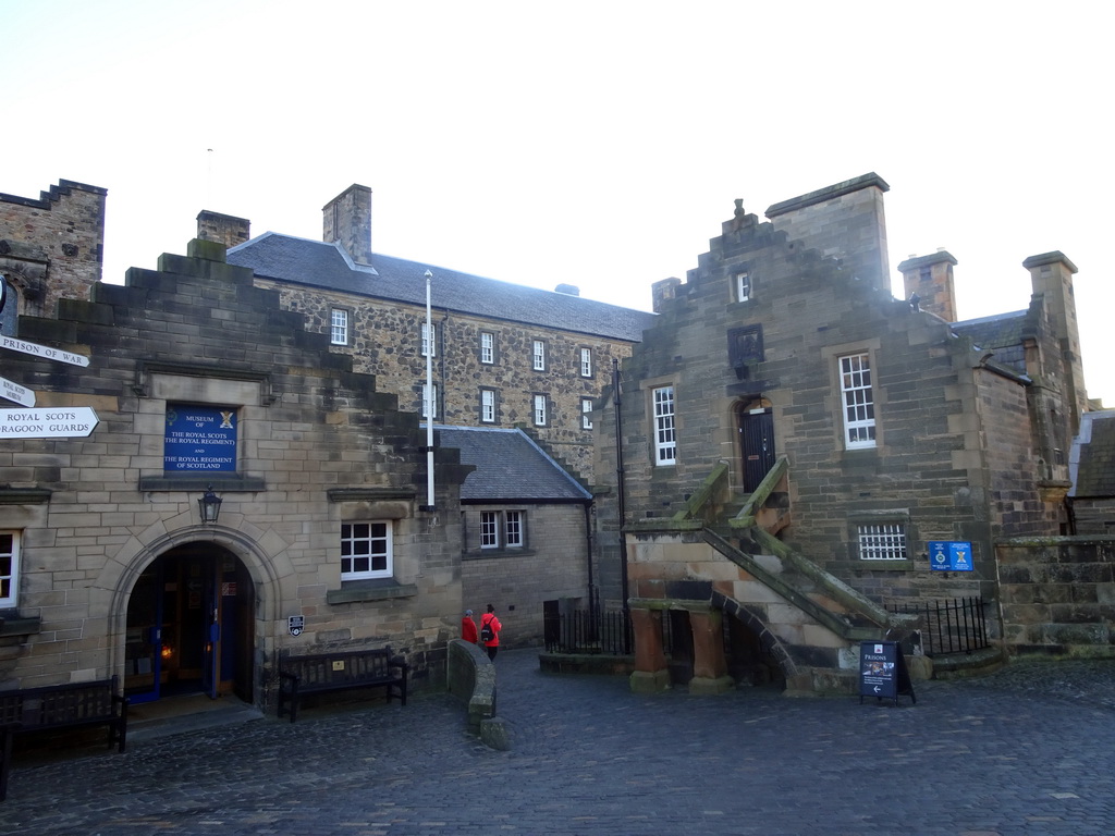 Front of the Royal Scots Dragoon Guards Regimental Museum at Edinburgh Castle